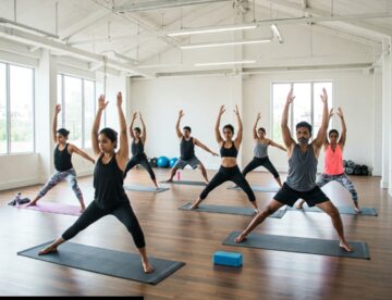 YOGA AREA IN IPL HOME